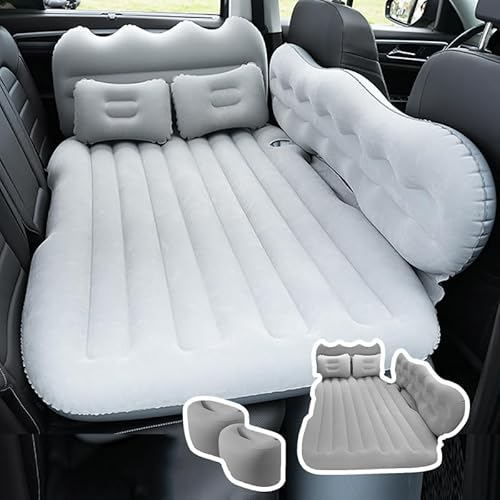 CWMLB Auto Matratze für BMW X1 F49 2016-2023, Luftbett für Auto Rücksitz Auto Luftmatratze Auto Matratze Kombi Auto Bett Kombi Luftbett,G-Rey