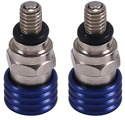 Sessleger Entlüftungsventil für Motocross-, M5 x 0,8 cm, für YZ85 YZ125 YZ250 YZ450F 250RX blau