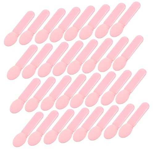 DEARMAMY 100pcs Makeup Brushes for Eye Shadow Brow Soft Sponge Tips for Blending Travel-sized