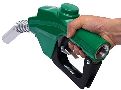 Pistola automatica diesel, pistola carburante auto, pompa automatica per olio di riscaldamento contro le perdite con blocco auto a 3 livelli, pompa diesel autoadescante per diesel e olio combustibile