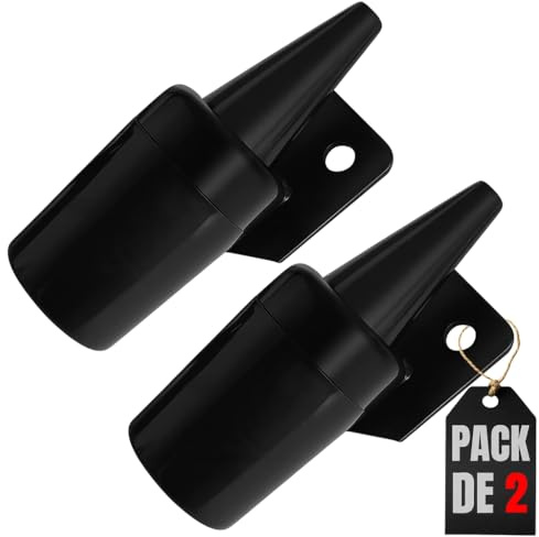 GAEVAZ® Ahuyentador de Jabalies para Coche y Moto | Silbato Ultrasónico | Fácil Instalación y Protección contra Animales en Carretera (Pack de 2)