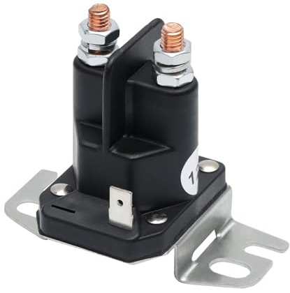 KTUXZCI Relè solenoide Flessibile ed efficiente da 12 V per avviamento Tosaerba, Sostituzione Diretta del solenoide di avviamento del trattorino tagliaerba