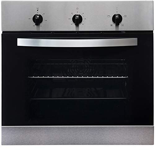 SIA SO111SS 60cm Stainless Steel Built In Single Electric True Fan Oven