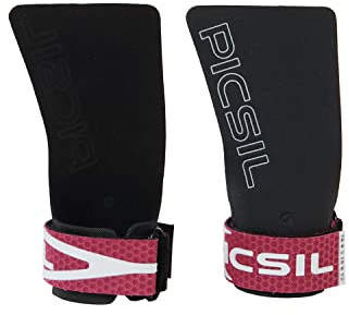 PICSIL Golden Eagle Inga hål, handtag för tyngdlyftning, pull-ups, gymnastik, förebyggande av blåsor och tårar, bättre magnesiumretention (Violet, G (S/M))