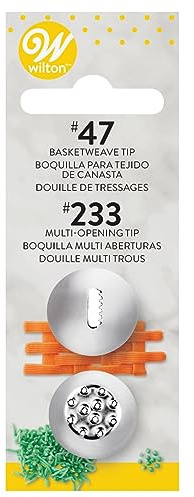 Ensemble de pointes à décorer les gâteaux Wilton, 2 pièces