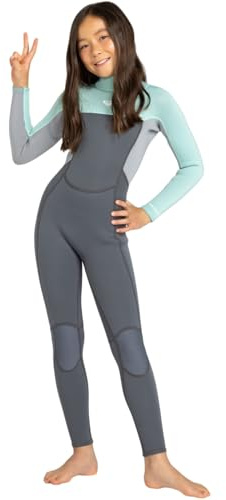 Roxy 4/3 Prologue Girl BZ GBS Trajes de Neopreno, Ice Green, Estándar Niña