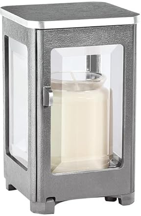 legendURN Grave lantern aluminium in several colours | Cremation Urn for Ashes