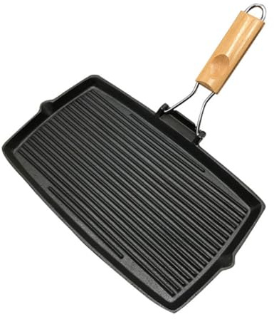 CIYODO Padella Antiaderente in Ferro Resistente Per Uso Domestico Cucina Frittura Senza Attaccarsi Facile Pulizia