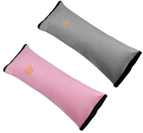 RTRTGS 2 protège-ceinture de sécurité pour enfant - Coussin de ceinture de voiture amovible - Convient pour une utilisation lors des sorties, des voyages et du sommeil des enfants