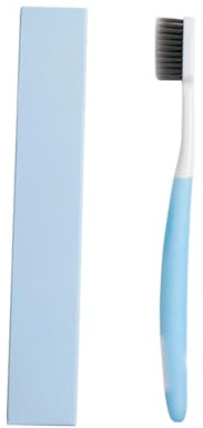 Zahnbürste Bambuskohle PP Gummi Weihnachten Party für Orale Reinigung | Ergonomisch, Starke Reinigungsleistung, für Damen und Herren, 8 Stück Pack, Nano Borsten