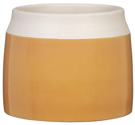Scheurich Jarro, Blumentopf aus Keramik, Gelb, Ø 14,9 cm, H 14 cm