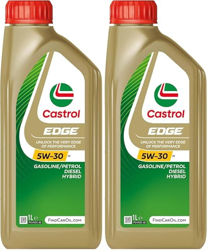 Castrol EDGE 5W-30 M Motoröl, 1L (Packung mit 2)
