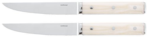 Sambonet Serie Porterhouse Ivory Set Coltelli Bistecca Confezione Regalo