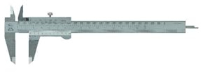 Mahr MarCal 16 GN Messschieber mit Skalenanzeige (Messbereich 0-150 mm, Noniuswert mm: 0.02 mm, Feststellschraube oben, inkl. Etui) 4100650