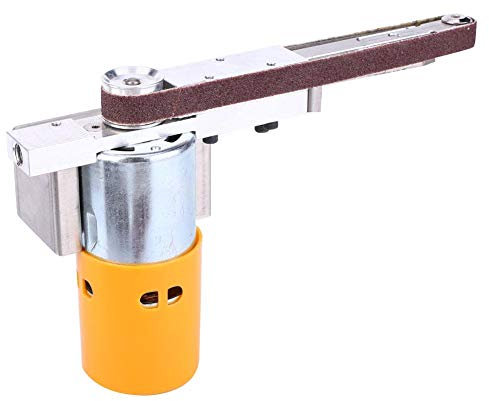 Levigatrice manuale levigatrice levigatrice a nastro elettrica fai da te mini smerigliatrice angolare 110V-220V mini smerigliatrice angolare con regolazione continua della velocità(EU plug)