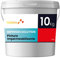 h2oplus Revestimiento Elástico Impermeabilizante PROFESIONAL · Pintura para Impermeabilizar parámetros horizontales · Pintura antihumedad · Color Rojo Teja · 10 Kg (8,3 L)