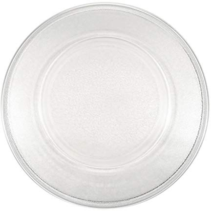 HQRP 15 1/2 Glass Turntable Tray fits GE WB49X0690 WB49X690 JE1540AW01 JE1550GW01 JE1640AB01 JE1650AA01 JE1660SA01 JES1655BF001 JKP86BF1BB JKP90BM1BB Microwave Oven Cooking Plate 15.5-inch 400-mm