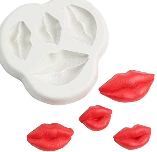 GIVBRO Lips Mould Silicone Chocolate Soap DIY Mold Baking Molds Cake Decoration Candy Making Mould