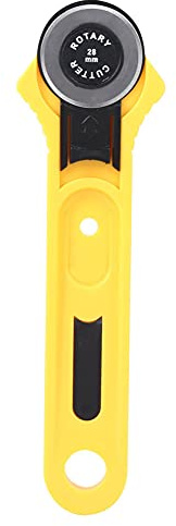 Rollenrad, Rundschneider, Stoffschneidewerkzeug, Edelstahlschneider, Hardware-Zubehör, Stoffhandwerk, Schneidwerkzeuge, Handbetriebenes Werkzeug, 28 Mm(28MM)