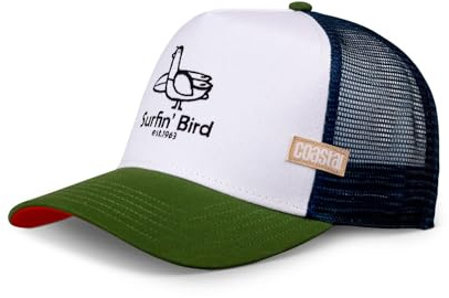 Coastal Trucker Cap Sommer Surfen Kappe Basecap verstellbar Snapback Strand Mesh
