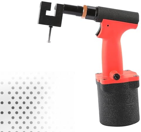 ALSUP Industrieller Luftlocher Pneumatischer Lochöffner Stanze Metall Handlocher Stanzpistole Stanzmaschine, Lochgröße,6MM