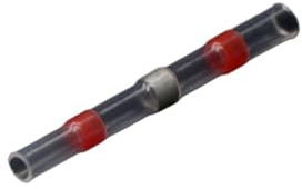 Wasserdichter, mit Lötzinn versiegelter, wärmeschrumpfender Stoßdrahtverbinder, Kabelverbinder, elektrischer Anschluss, isolierter Drahtverbinderanschluss (Color : Red, Size : 5PCS)