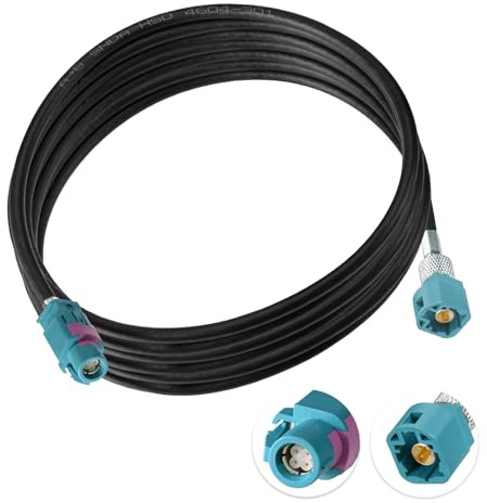 Eightwood Cavo HSD LVDS Z 300cm 535 4-Core Per Video Retrocamera | compatibile BMW F30 F10 Audi VW Mercedes Citroën Peugeot