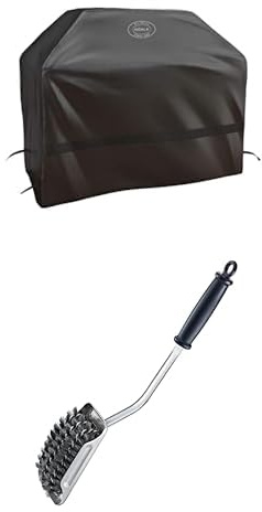 RÃ–SLE Abdeckhaube BBQ-Station Magnum G4/G4-S + Barbecue-Reinigungsbürste SlideX