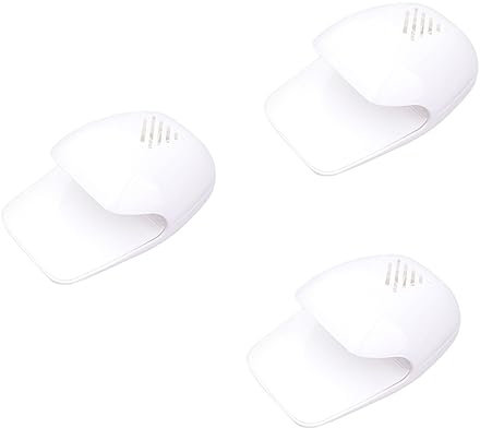 WOONEKY 3-teiliger Touch-ventilatortrockner Für Salons in Großbritannien Einfacher Nagellacktrockner Hochleistungsventilator Mit Automatischer Ein-/ausschaltung