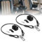 2 Pcs Protection Antivol Camping, Accessoires Antivol Camping, Protection Anti-effraction pour Caravanes, Camping-cars, Camionnettes, Véhicules Utilitaires