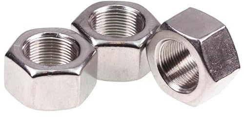 Sechskantmutter aus Kohlenstoffstahl, Mutter aus Edelstahl, DIN934 Feingewinde-Sechskantmutter M3~M20 Edelstahl SUS 304 M6*0,75, M8*1,0, M10*1,0/1,25, M12*1,0/1,25/1,5, M14*1,5, M16*1,5, M20*1,5
