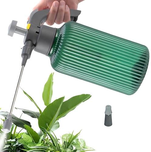 Annaffiatoio a pressione ad aria - Spruzzatore da giardino a pompa manuale per piante, ugello regolabile | Annaffiatoio ad aria pressurizzato da 3 litri con e modalità, grilletto ergonomico