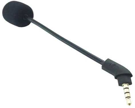 Laikoutd Micros de jeu de rechange 3,5 mm pour microphone S, casques de jeu, accessoires de conception supérieure