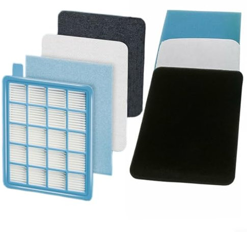 Fauhapyway Aspirapolvere Filtro Ricambio Set Con Vassoi Schiuma Filtri Spazzatrice Accessori Kit Strumenti di Pulizia Domestica