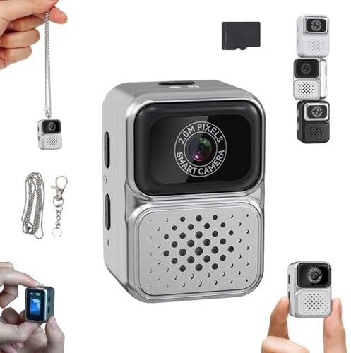 S130 Mini appareil photo numérique, mini porte-clés, appareil photo HD de 2,4 cm, appareil photo compact Ccd de voyage, portable, enregistrement de concert et prise de photos, cadeau léger pour un ami