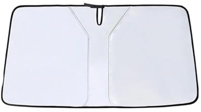 Pare-Soleil Fenêtre Pare-Soleil pour Pare-Brise de Voiture, Bloque Les Rayons UV, réflecteur fenêtre Automatique, Protection Pare-Soleil, Parasol Pliable(L)