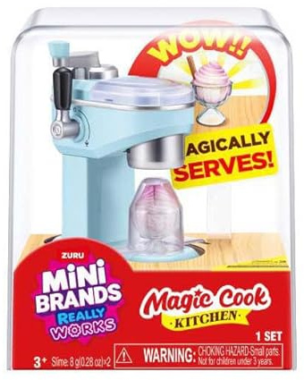 Zuru toy ice cream maker Mini Brands Cook Kitchen UV light