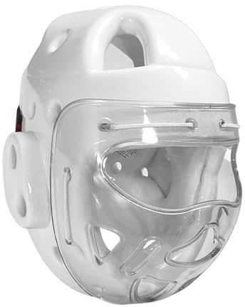Copricapo da sparring, protezione completa per il viso, per adulti, bambini, principianti, karate, kickboxing, competizioni, tornei, palestra
