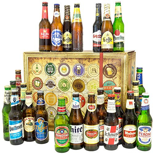 Biere der Welt 24 Flaschen / 24 Biere der Welt/Geschenk für Männer
