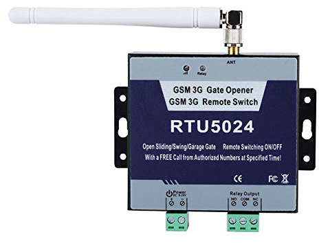 GSM Apriporta Door Opener Interruttore Remoto di On / Off Call SMS Gratis Comando Sopporta 850/900/1800/1900MHz Supporto Sms Allarme Remoto, Adatto Per Porte, Pilastri, Recinzioni