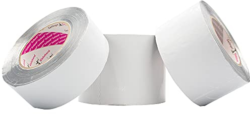 100m Rolle Aluminium-Klebeband - Reinaluminium (Gerband 705) - 50 mm breit 0,065 mm dick