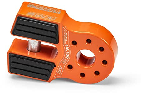 Factor 55 Flatlink Shackle Mount Winch, Designed for use Steel or Synthetic Ropes up to 6,000 lbs - Orange