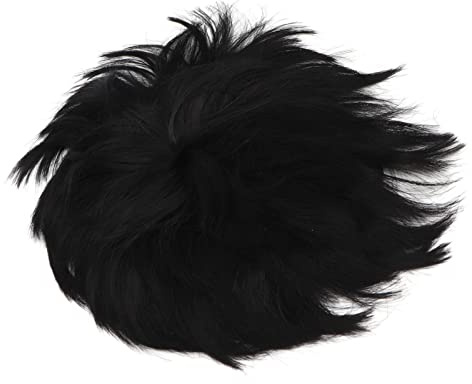 Kurzhaar-Toupet für Herren, Herren-Haarteil, Kunsthaar, Hohe Temperatur, Fließend, Atmungsaktiv, Flauschig, Echt Stilvoll, für den Alltag für Halloween
