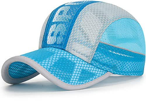 Kinder Baseballkappe Mesh Cap Verstellbarer Kinder Snapback Trucker Cap Atmungsaktiv Anti-UV Schirmmütze Schnelltrocknend Cool Shildkappe Sommer Sonnenkappe für Outdoor Mädchen Jungen 4-10 Jahre alt