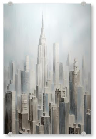 artboxONE Acrylglasbild 45x30 cm Städte/New York New York Liebe - Bild Bild Empire State Building