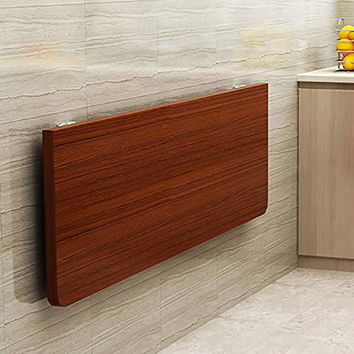 SCIAZA Kleiner schwebender Wandtisch, Klapptisch, wandmontierter Schreibtisch, klappbar, schwebender Tisch, Hängetisch, geeignet für Schlafzimmer, Badezimmer, Balkon Efficency