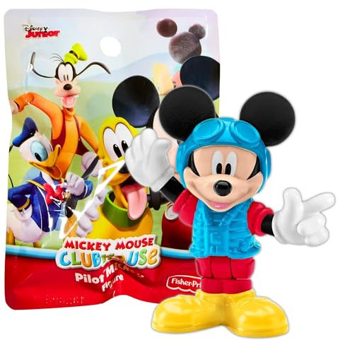 Toptoys2u Bargain Bundles Mickey Mouse Clubhouse Miniature Figures - Pilot Mickey