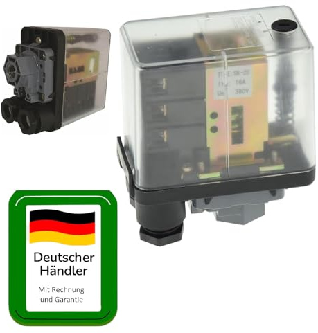 PAG Turbo GmbH® - 230V/400V Druckschalter f. Pumpen Hauswasserwerk Druckwächter für Druckkessel Typ LCI2