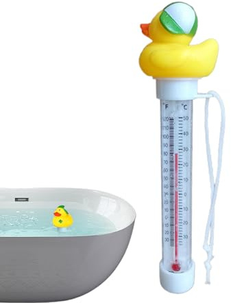 Wassertemperatur-Thermometer, schwimmende Badethermometer - Ententhermometer für die Wassertemperatur,Digitale Poolthermometer, schwimmende Thermometer für Eisbäder, genau