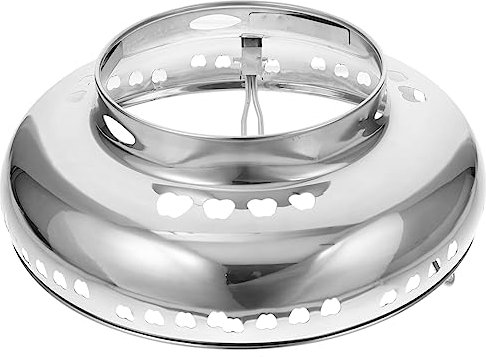 GOOHOCHY Winddichter Edelstahl Gasherd Windschutz Schild Energiesparender Gas Herd Zubehör Leicht Kompakt Für Stabile Flammen Und Einfache Montage